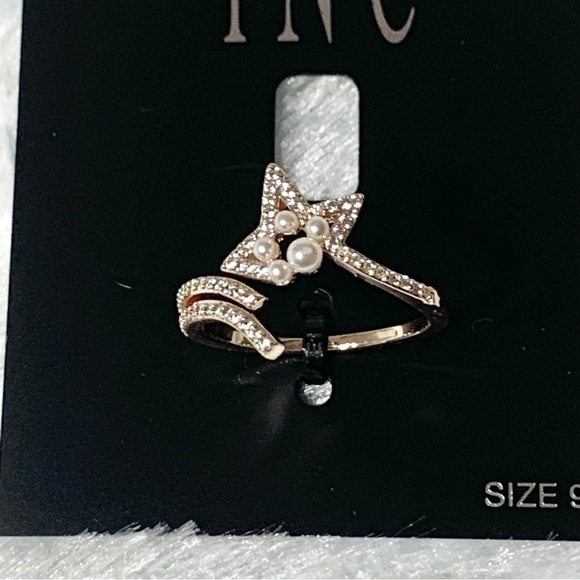 NWT INC rose gold tone ring size 9💍 - Picture 3 of 9